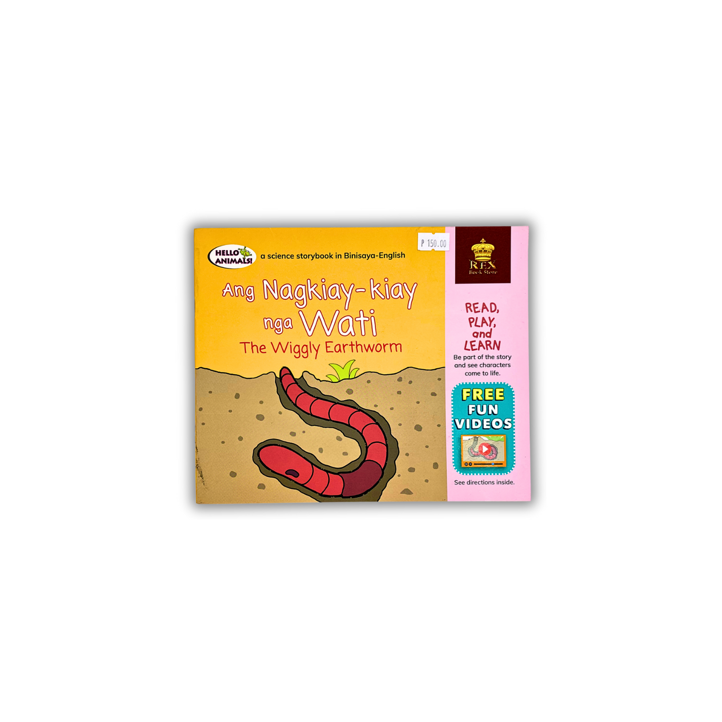 Rex Books Hello Animals Binisaya-English