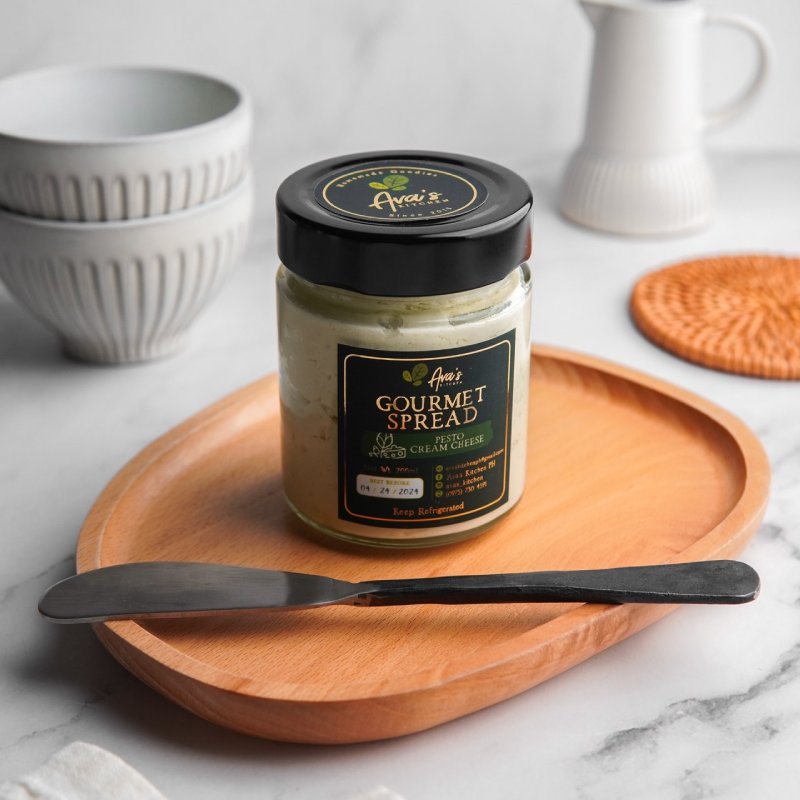 Ava's Kitchen Pesto Cream Cheese Gourmet Spread (200ml)