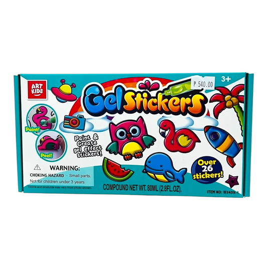 ArtKids Glue Window Color Paint Gel Sticker