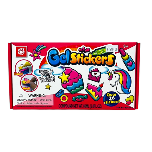ArtKids Glue Window Color Paint Gel Sticker