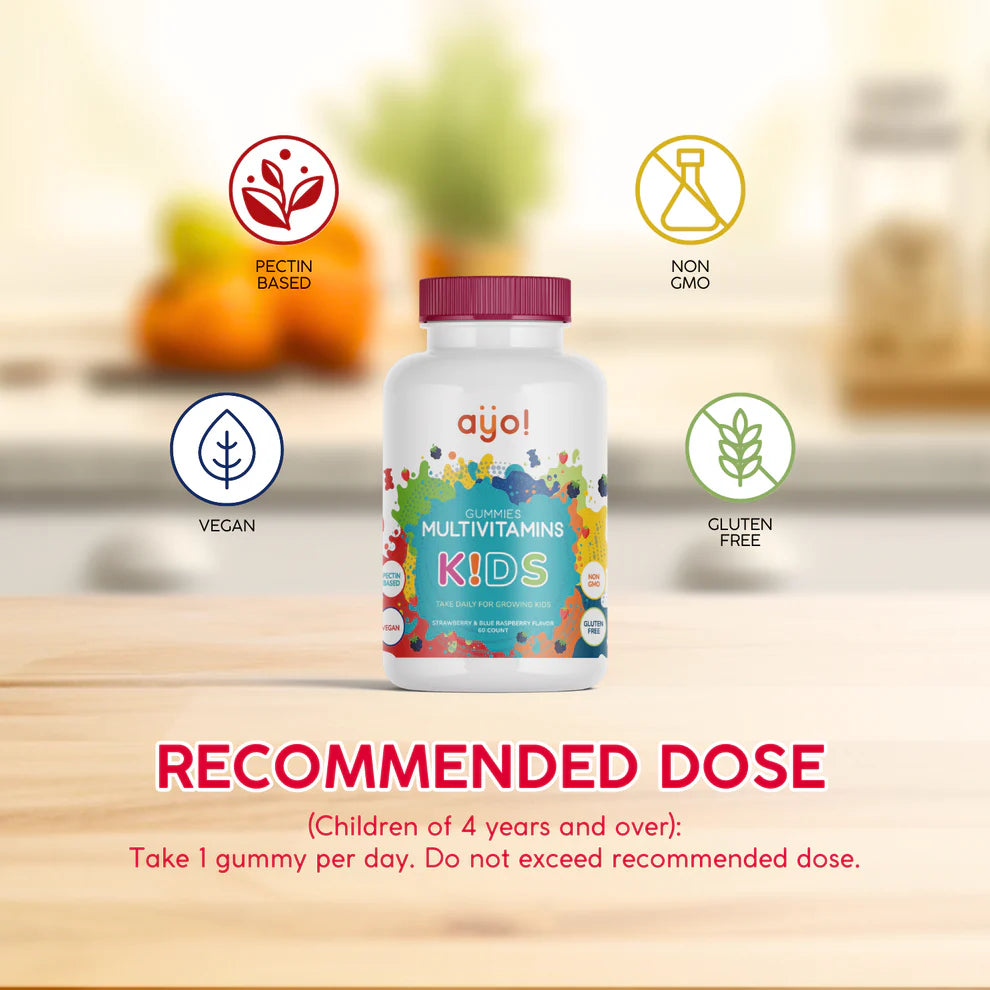Ayo! Organics Kids Multivitamins Gummies (60 count)