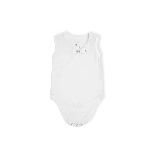 Baby Nene Sleeveless Bamboo Onesie
