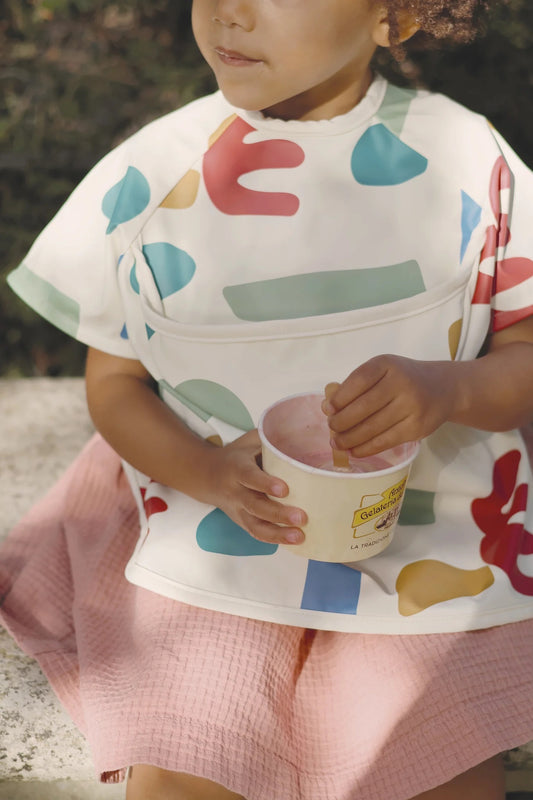 Beaba 2 in 1 Bib Removable Sleeves