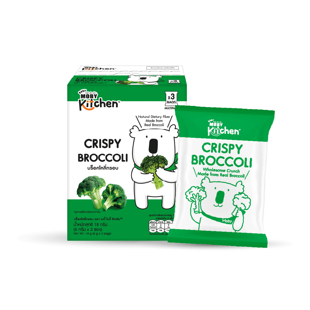 Baby Moby Kitchen Crispy Broccoli