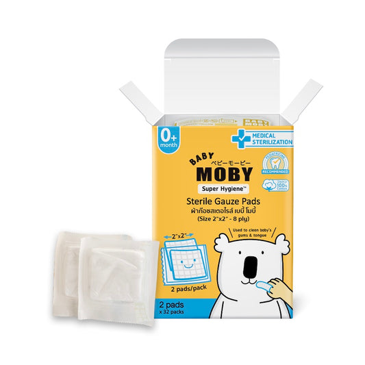 Baby Moby Sterile Gauze Pads