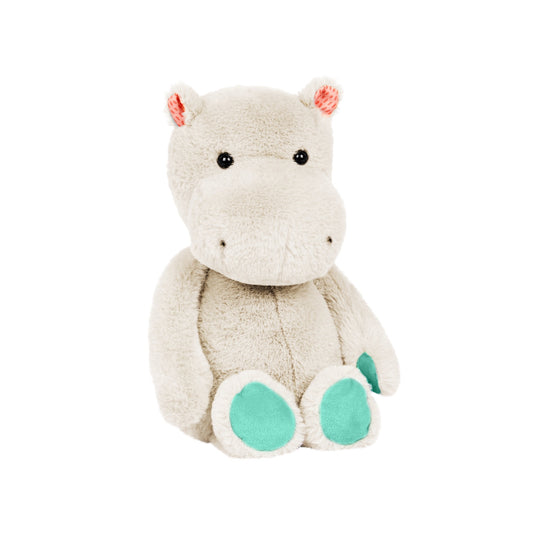 B. Classic Plush Hippo - Light Grey