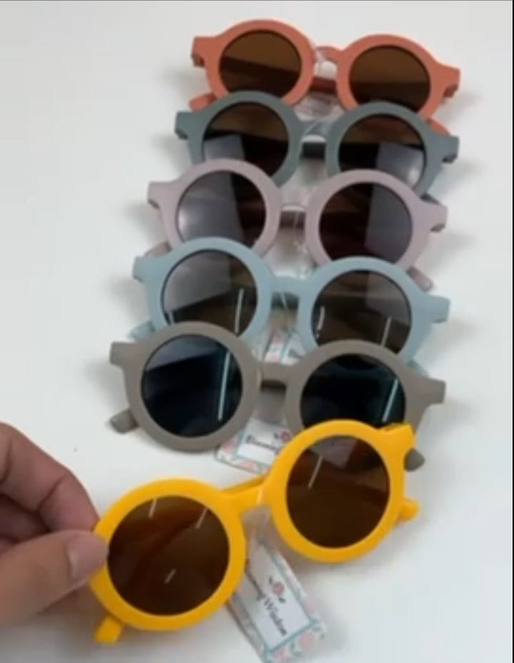 Blooming Wisdom Round Sunglasses