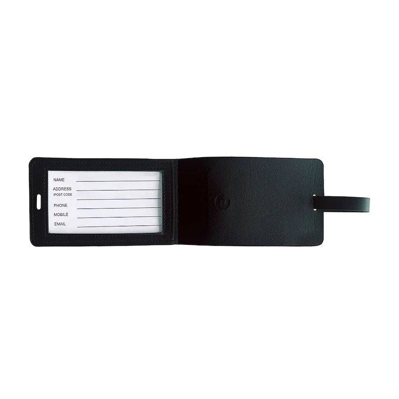 Clever Spaces Travel Accessories Collection - PU Leather Luggage Tag