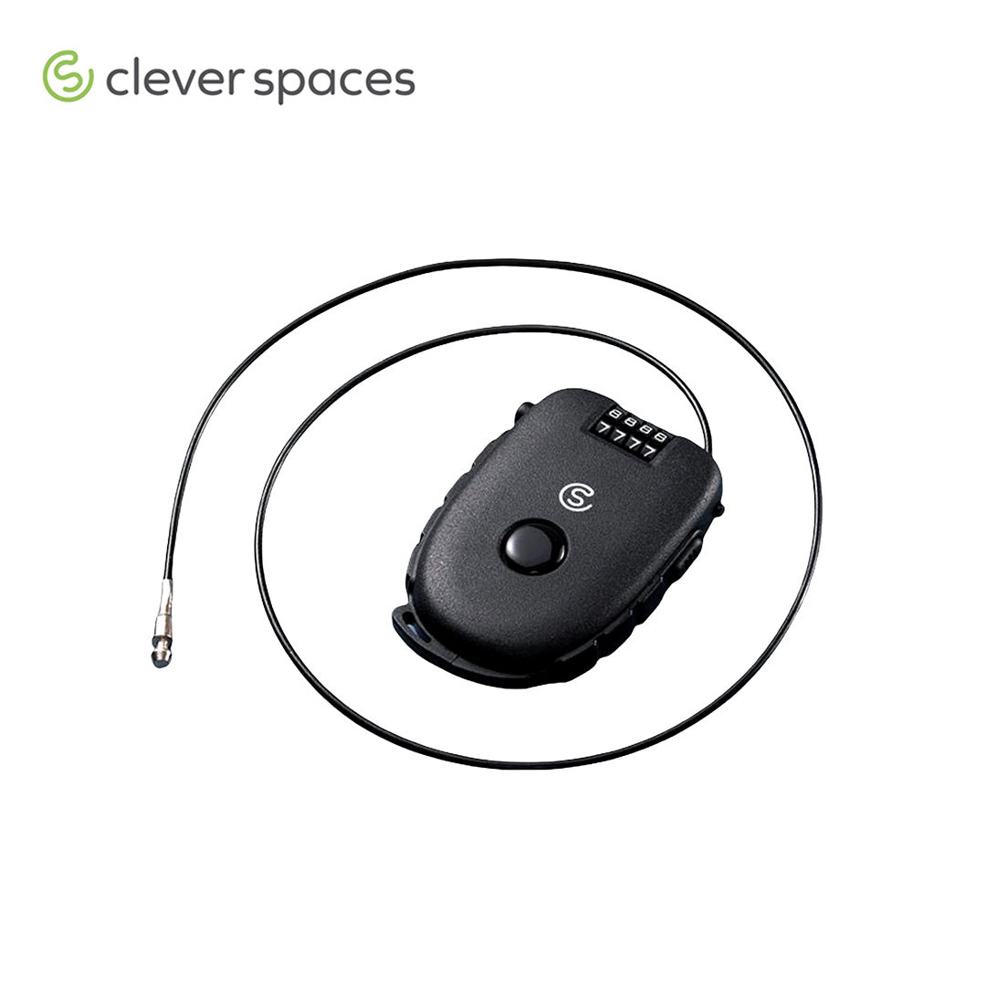 Clever Spaces Retractable Cable Lock - CS0084