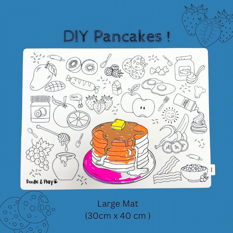 Doodle and Play Large Reusable Coloring Mat