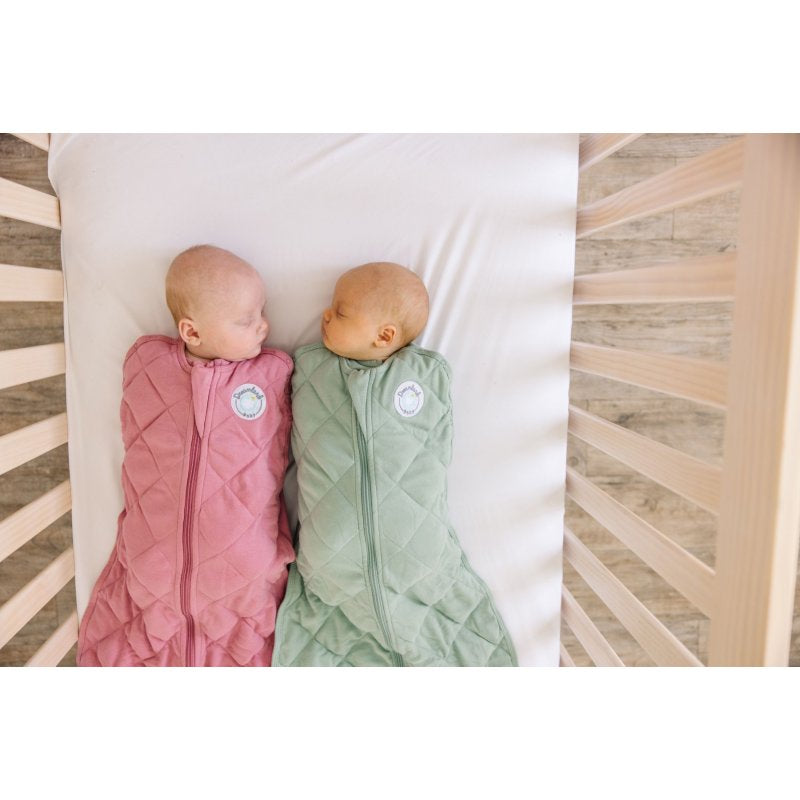 Dreamland Baby Weighted Sleep Swaddle and Sack - Moon Grey