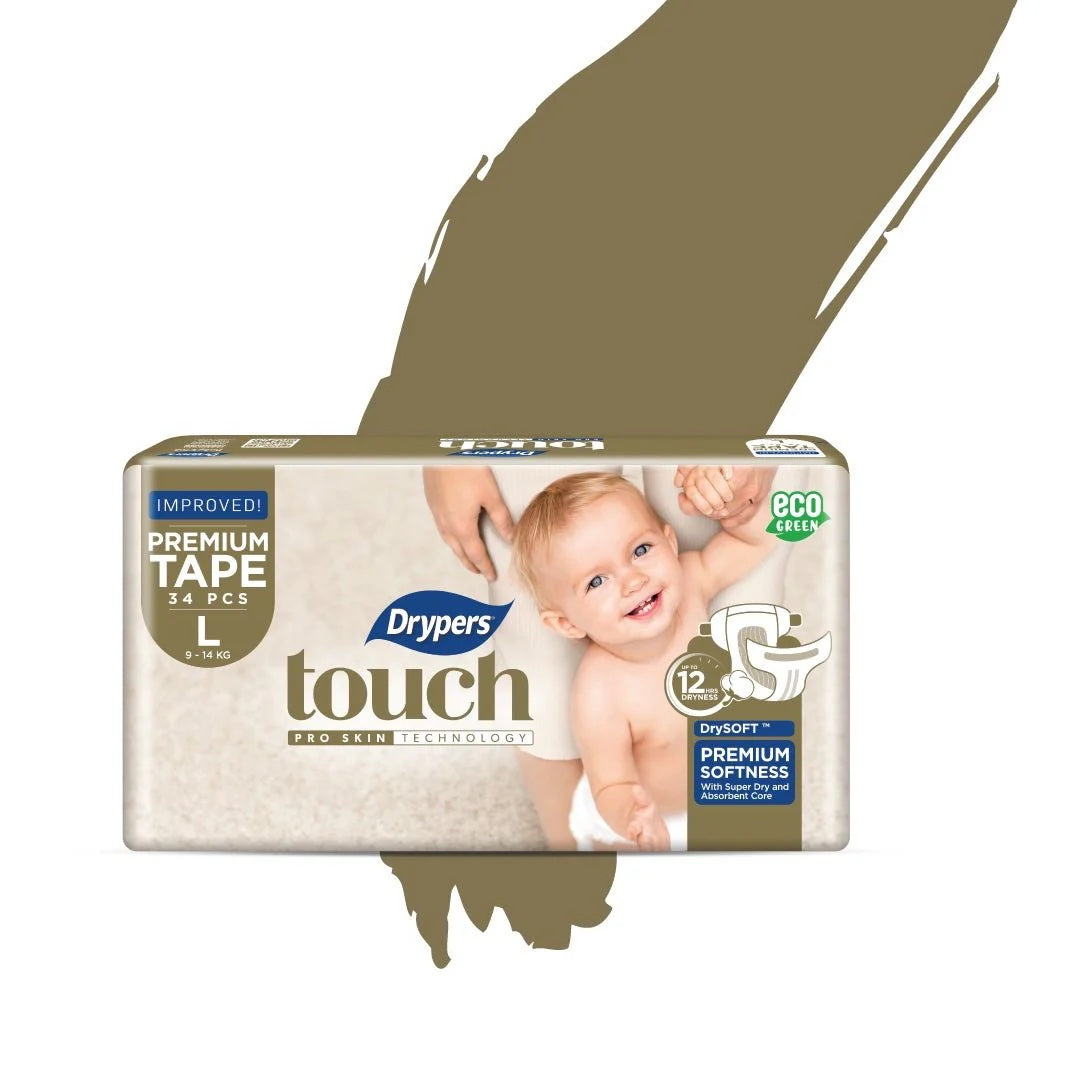 Drypers Touch Tape Diapers