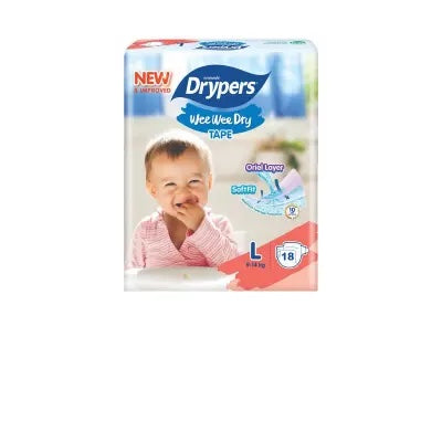 Drypers Wee Wee Dry Tape Diapers