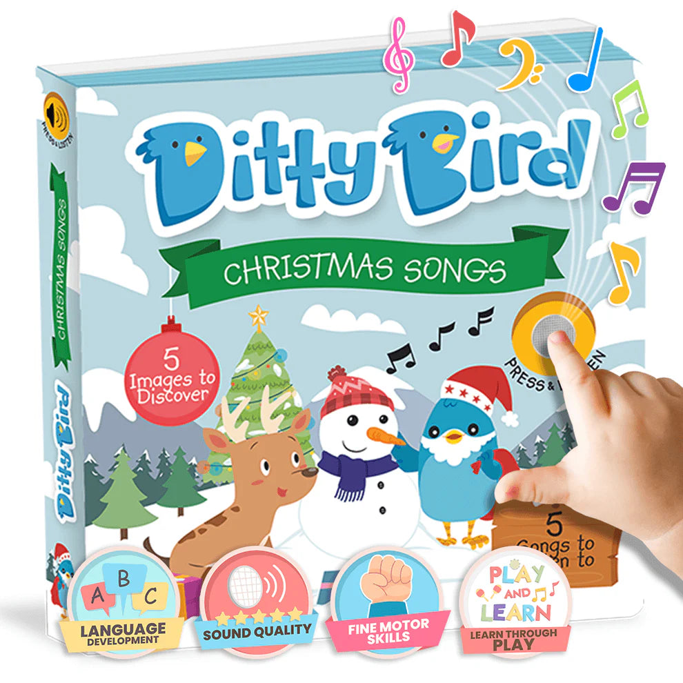 Ditty Bird Musical Books - Christmas Songs