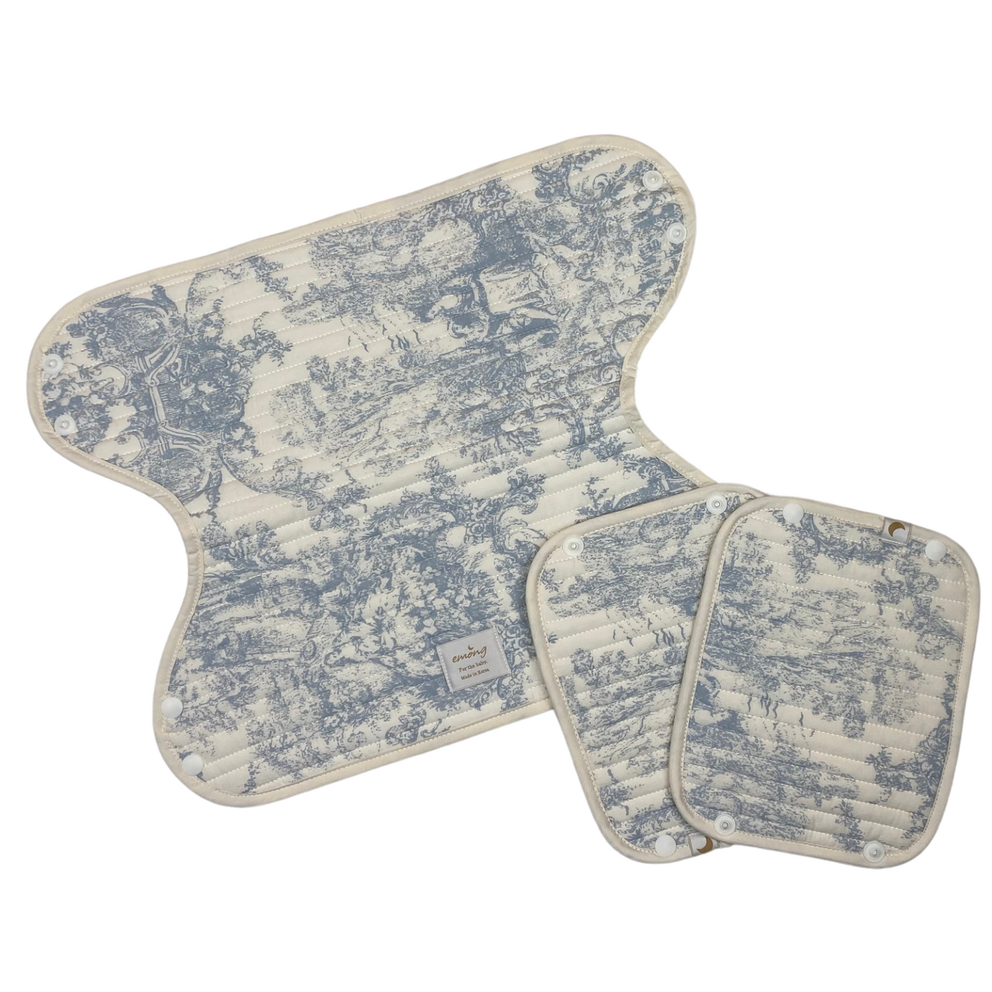 Emong Toile de Jouy Teething Pad