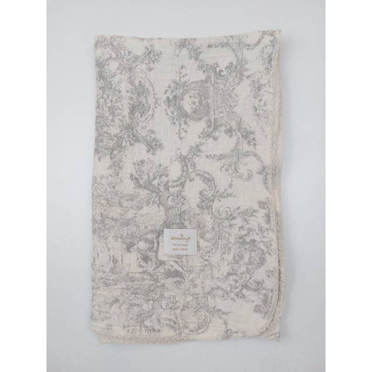 Emong Toile de Jouy Baby Blanket (90x70)