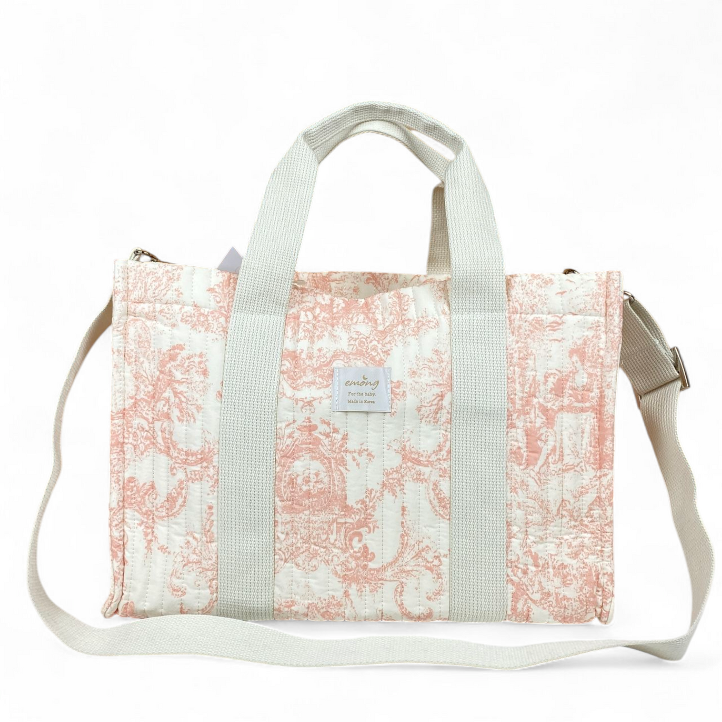 Emong Toile de Jouy 3-Way Diaper Multi Bag