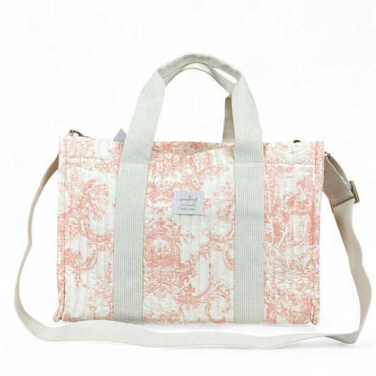 Emong Toile de Jouy 3-Way Diaper Multi Bag