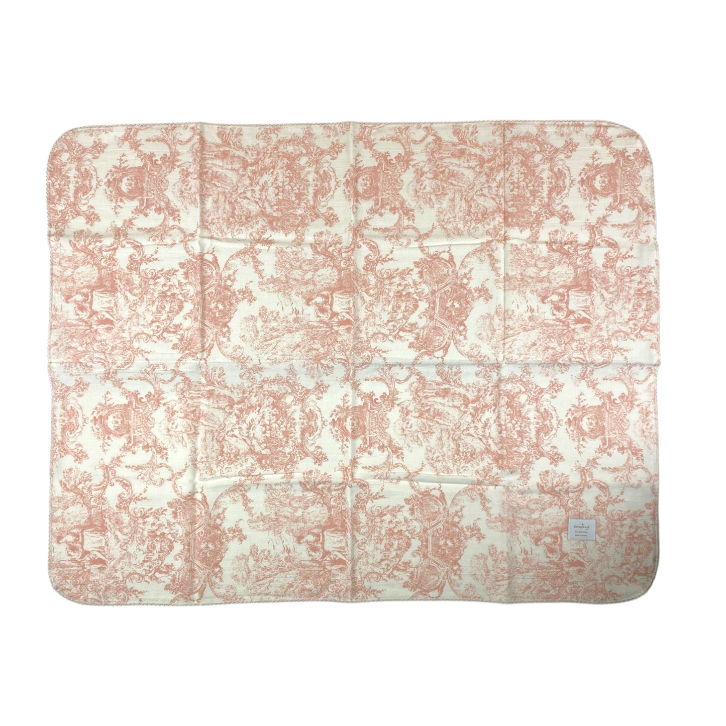 Emong Toile de Jouy Baby Blanket (90x70)