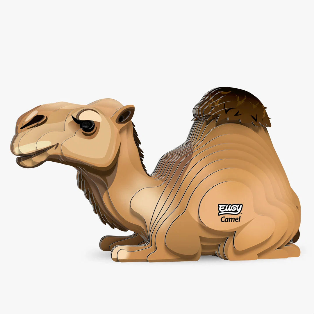 Eugy 3D Cardboard Model Kit - Camel