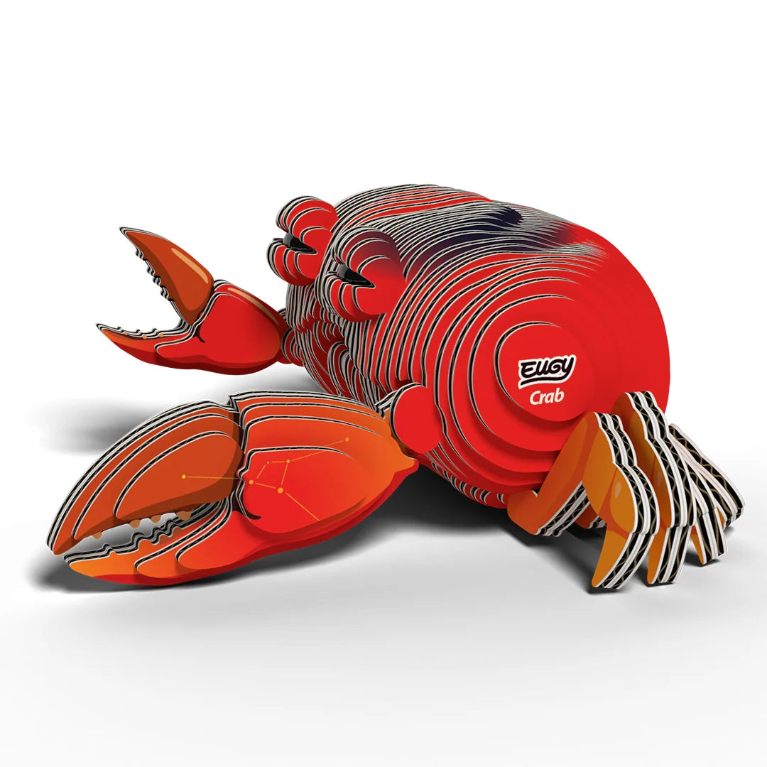 Eugy 3D Cardboard Model Kit - Crab