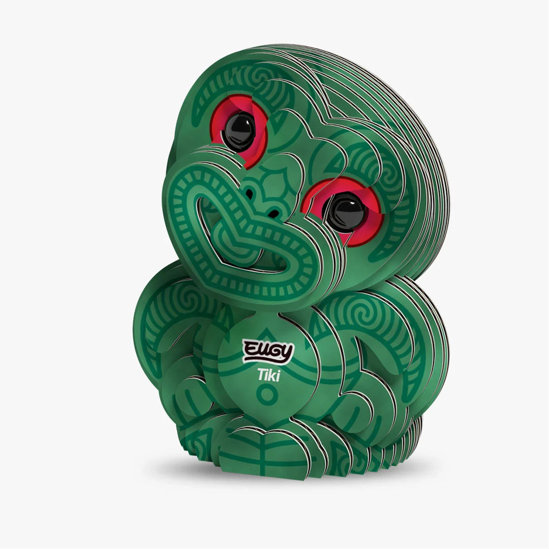 Eugy 3D Cardboard Model Kit - Tiki
