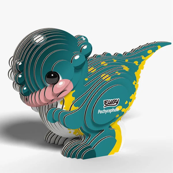 Eugy 3D Cardboard Model Kit - Pachycephalo