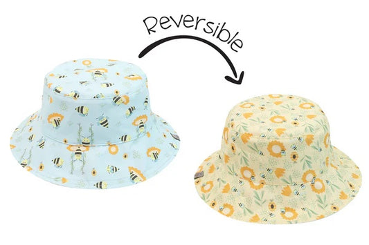 Flapjack Kids Baby Reversible Bucket Sun Hat