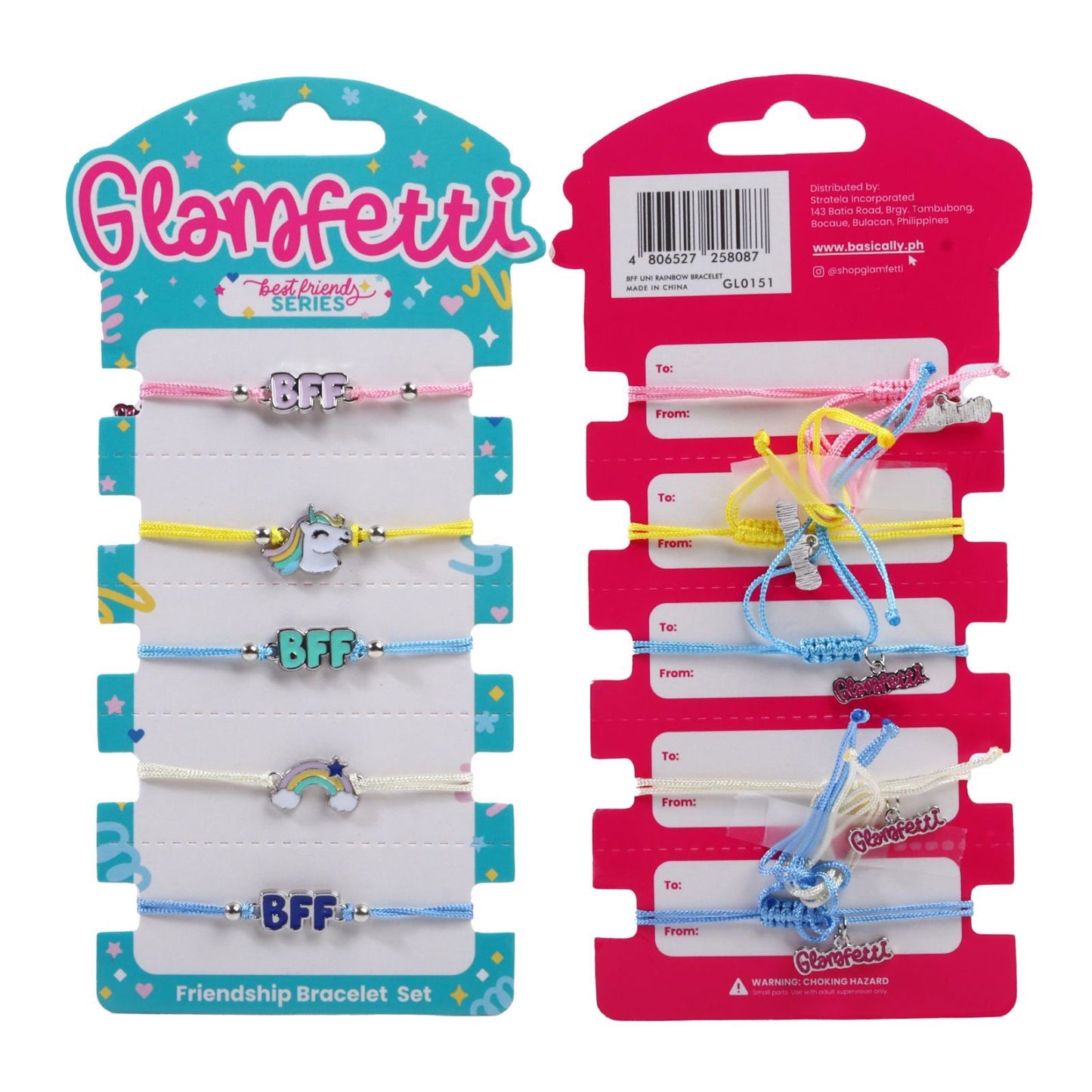Glamfetti Best Friend Series Jewelry Collection