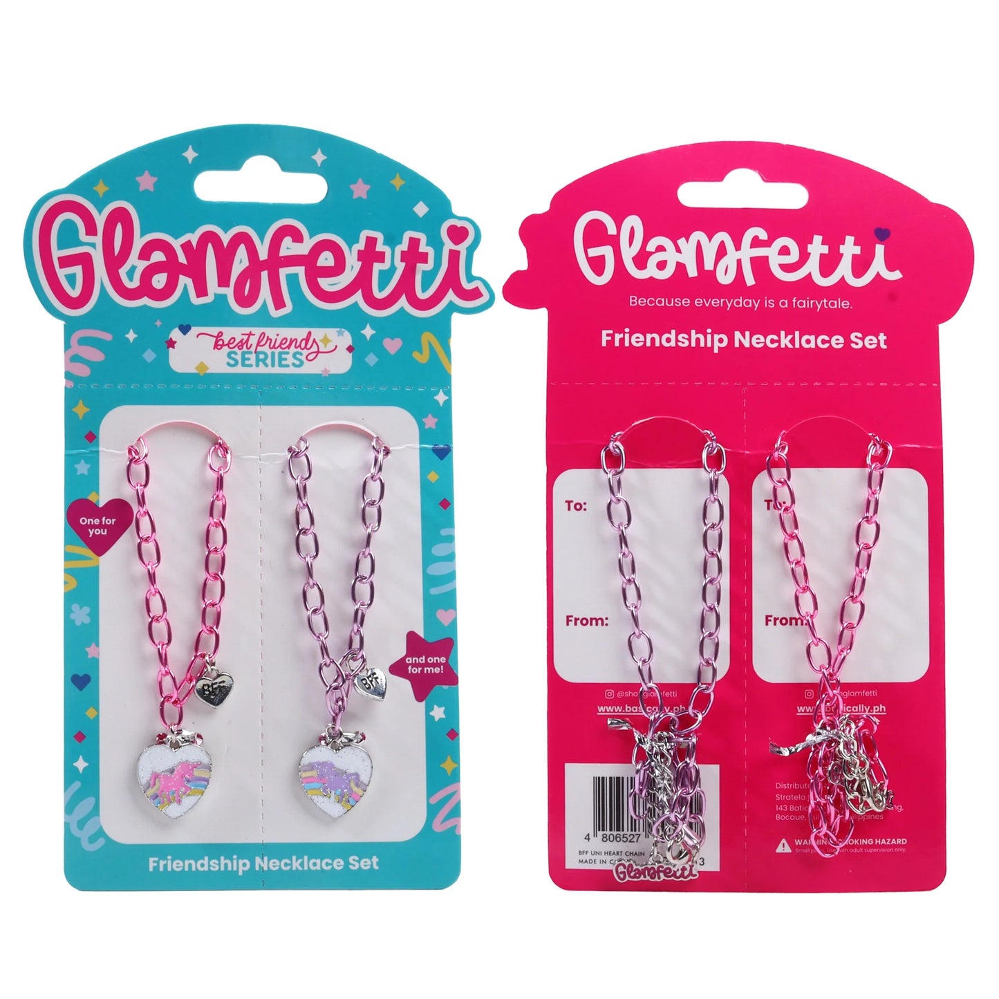 Glamfetti Best Friend Series Jewelry Collection