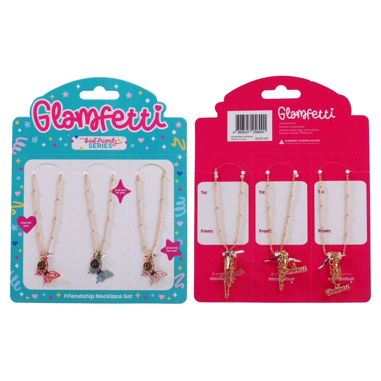 Glamfetti Best Friend Series Jewelry Collection