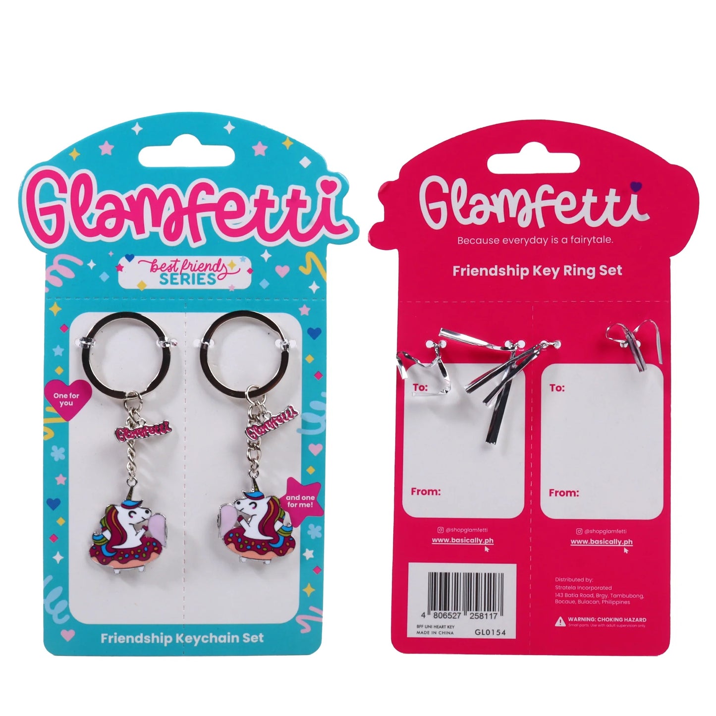 Glamfetti Best Friend Series Jewelry Collection