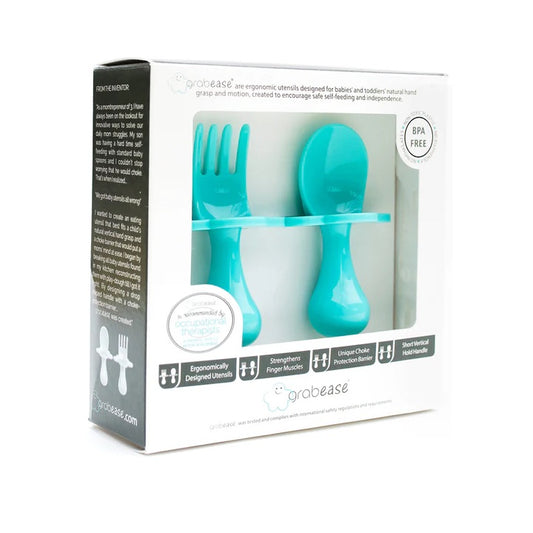 Grabease Utensil Set - Spoon & Fork