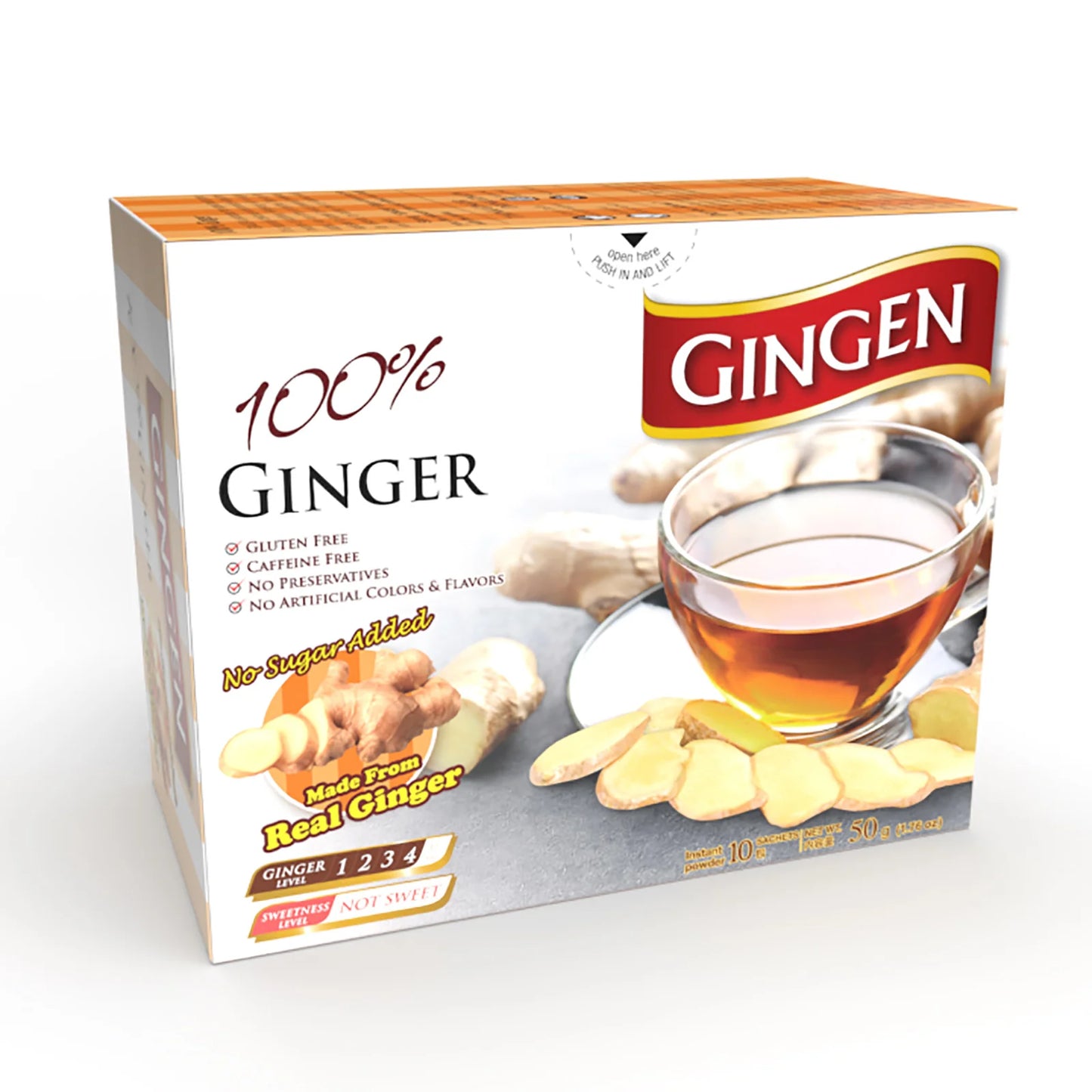Gingen Instant Ginger 100% Sugarfree