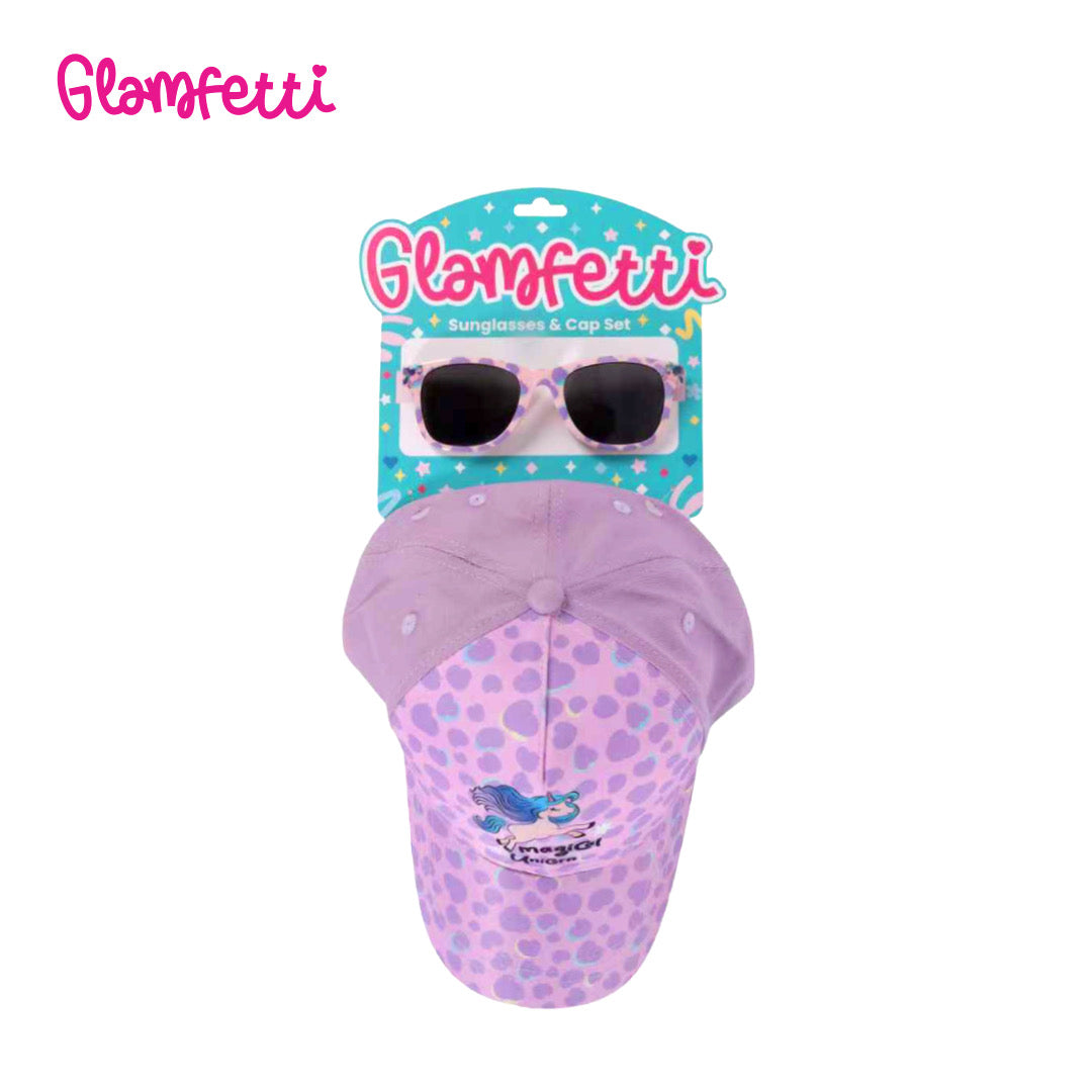 Glamfetti Magical Unicorn Shades and Hat Set