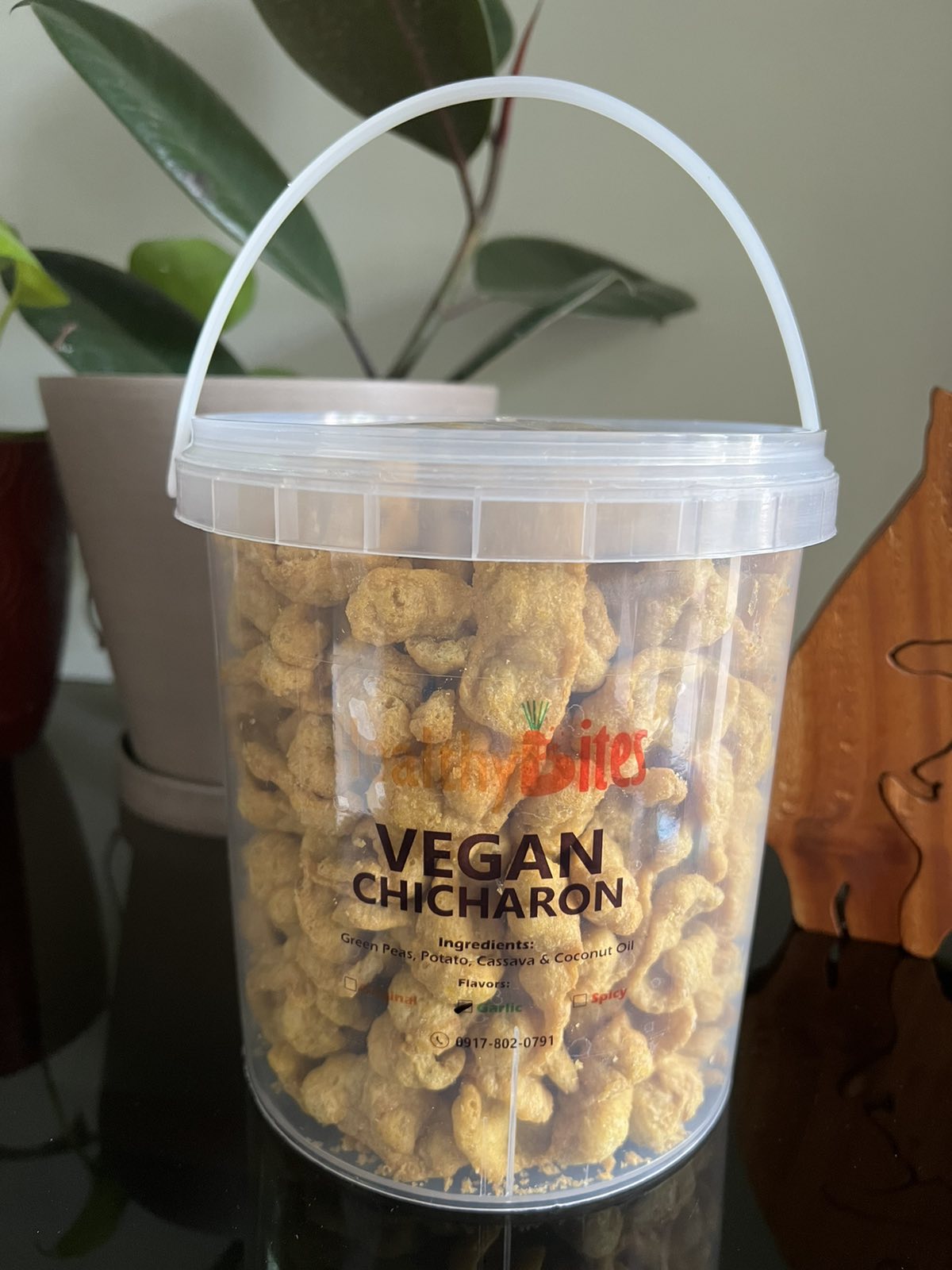 Healthy Bites Vegan Chicharon
