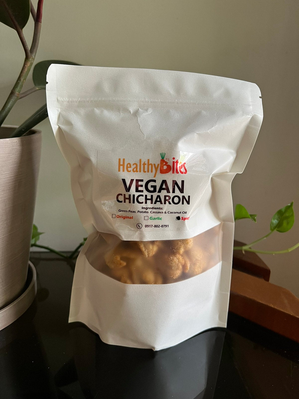 Healthy Bites Vegan Chicharon