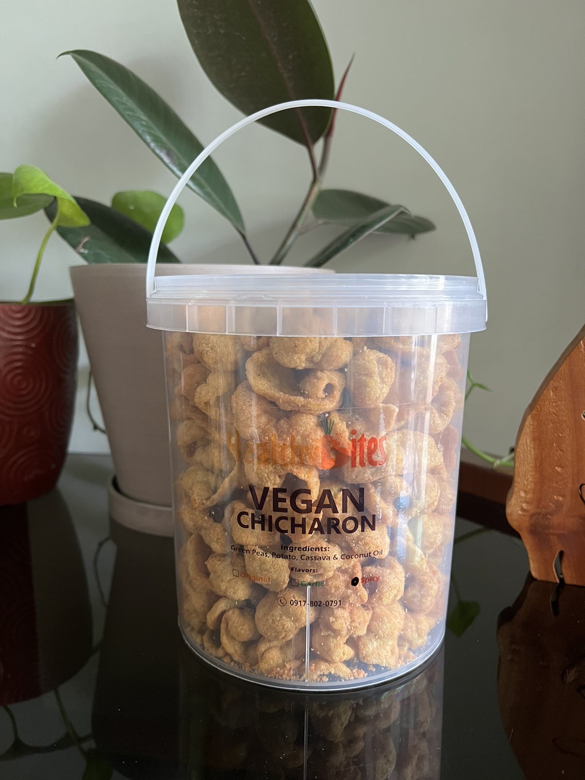 Healthy Bites Vegan Chicharon
