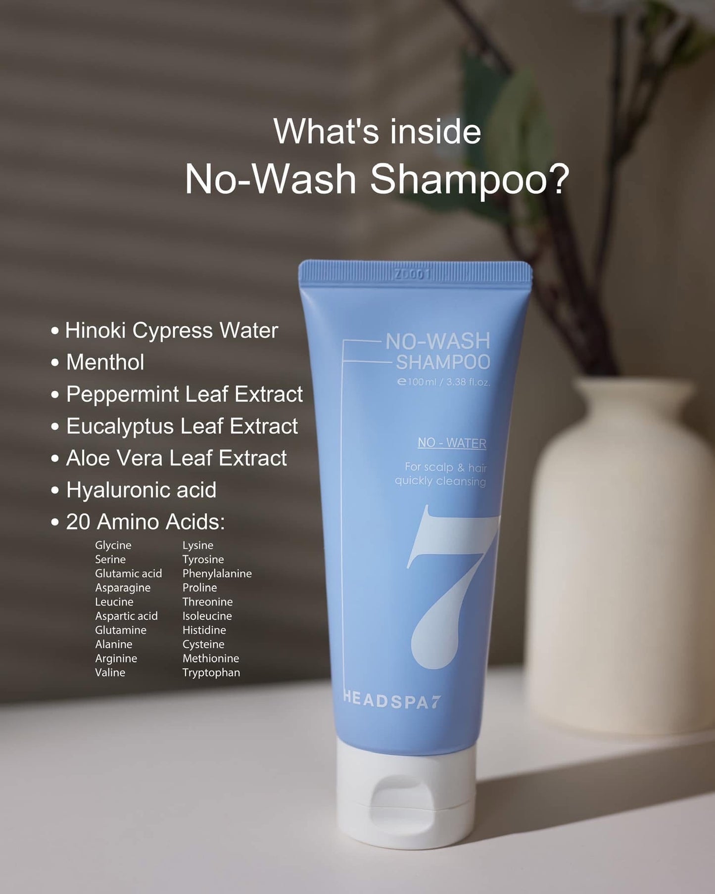 HeadSpa7 No-Wash Shampoo (100ml)