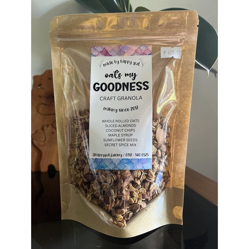Made by Happy Gut Oats My Goodness Craft Granola