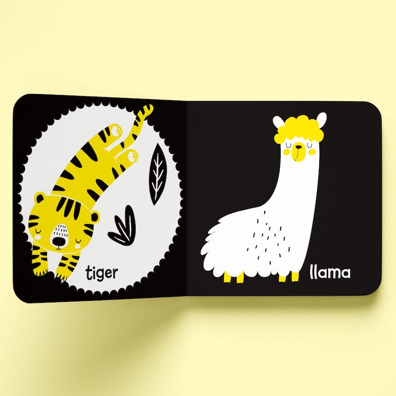 Hinkler Explore High Contrast Neon Baby's First Board Books