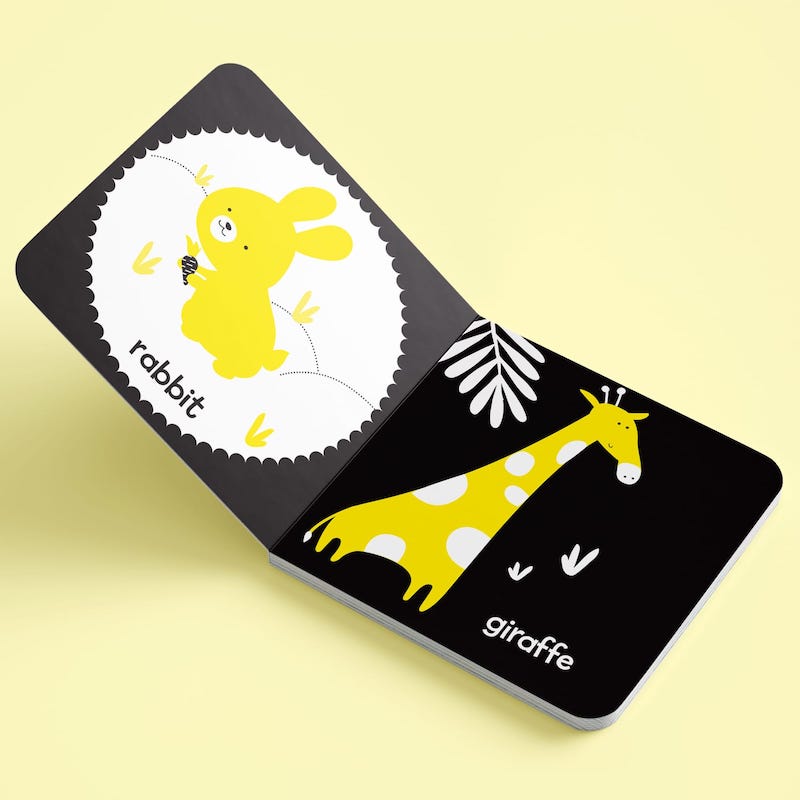 Hinkler Explore High Contrast Neon Baby's First Board Books