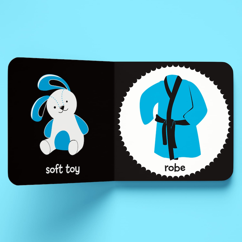 Hinkler Explore High Contrast Neon Baby's First Board Books