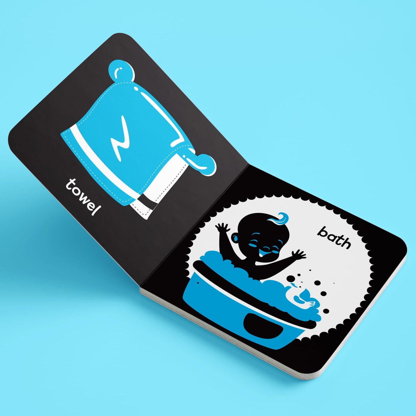 Hinkler Explore High Contrast Neon Baby's First Board Books