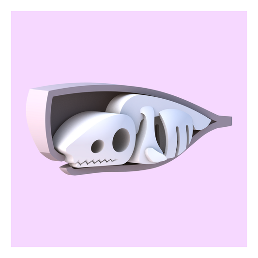HalfToys Half Ocean Sperm Whale 3D Magnetic Educational Puzzle Toy Diorama Set with Figure and Habitat