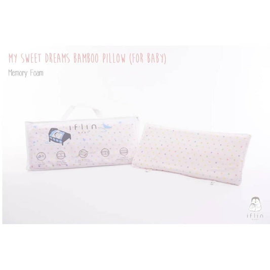 iflin My Sweet Dreams Bamboo Pillow for Baby