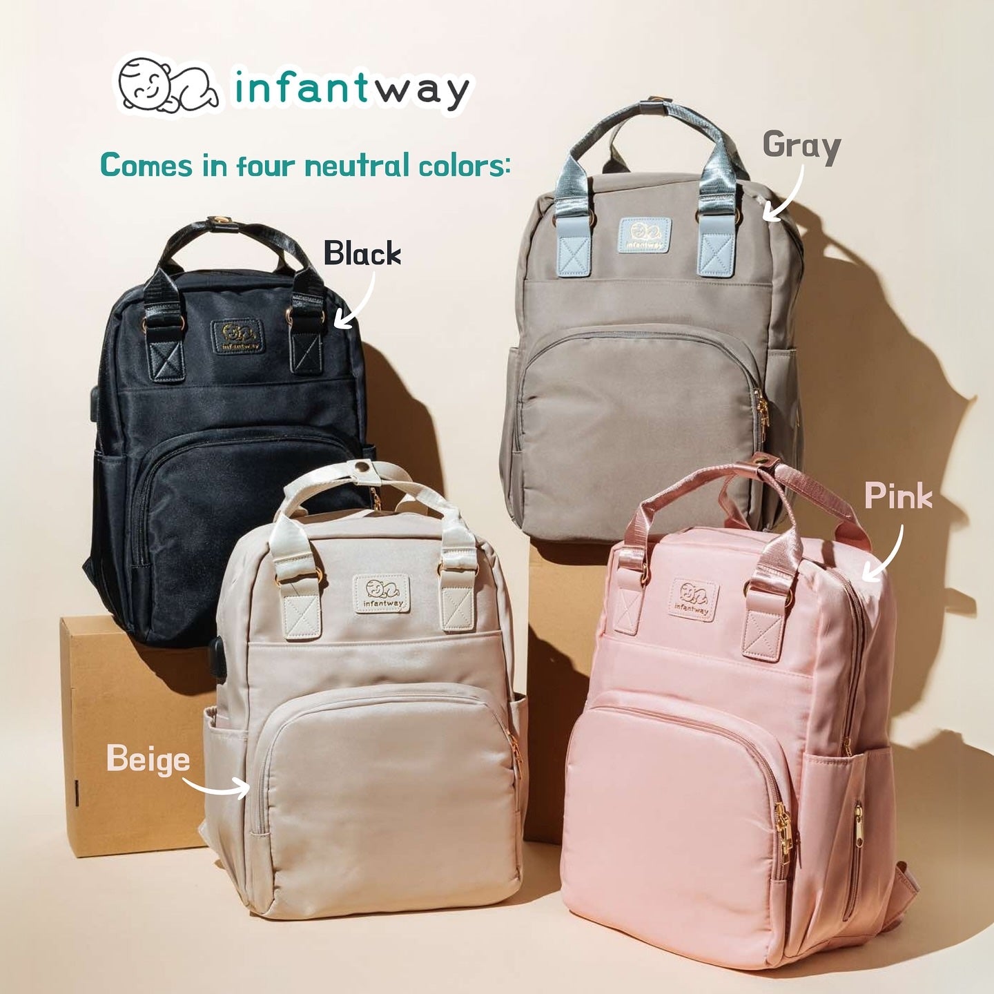 Infantway On-the-Go Mommy Bag