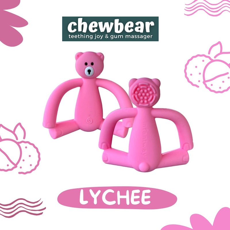 Infantway Chewbear Teething Toy and Gum Massager