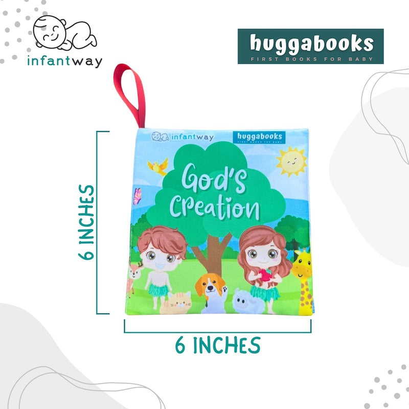 Infantway Huggabooks God's Creation Cloth Book