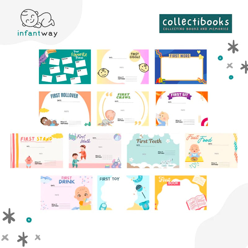 Infantway Collectibooks Baby's First Year Memories Scrapbook